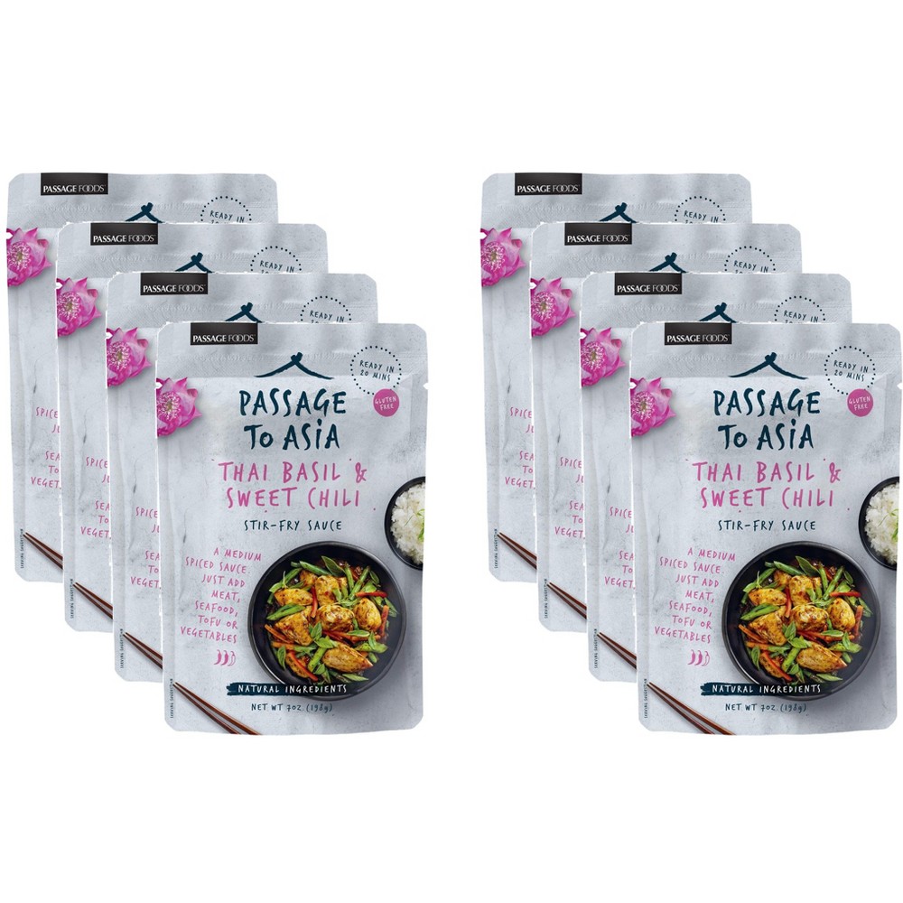 Passage Foods To Asia Stir Fry Sauce, Thai Basil & Sweet Chili
