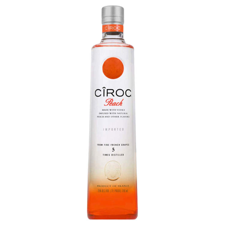 Ciroc Vodka, Peach 750 Ml