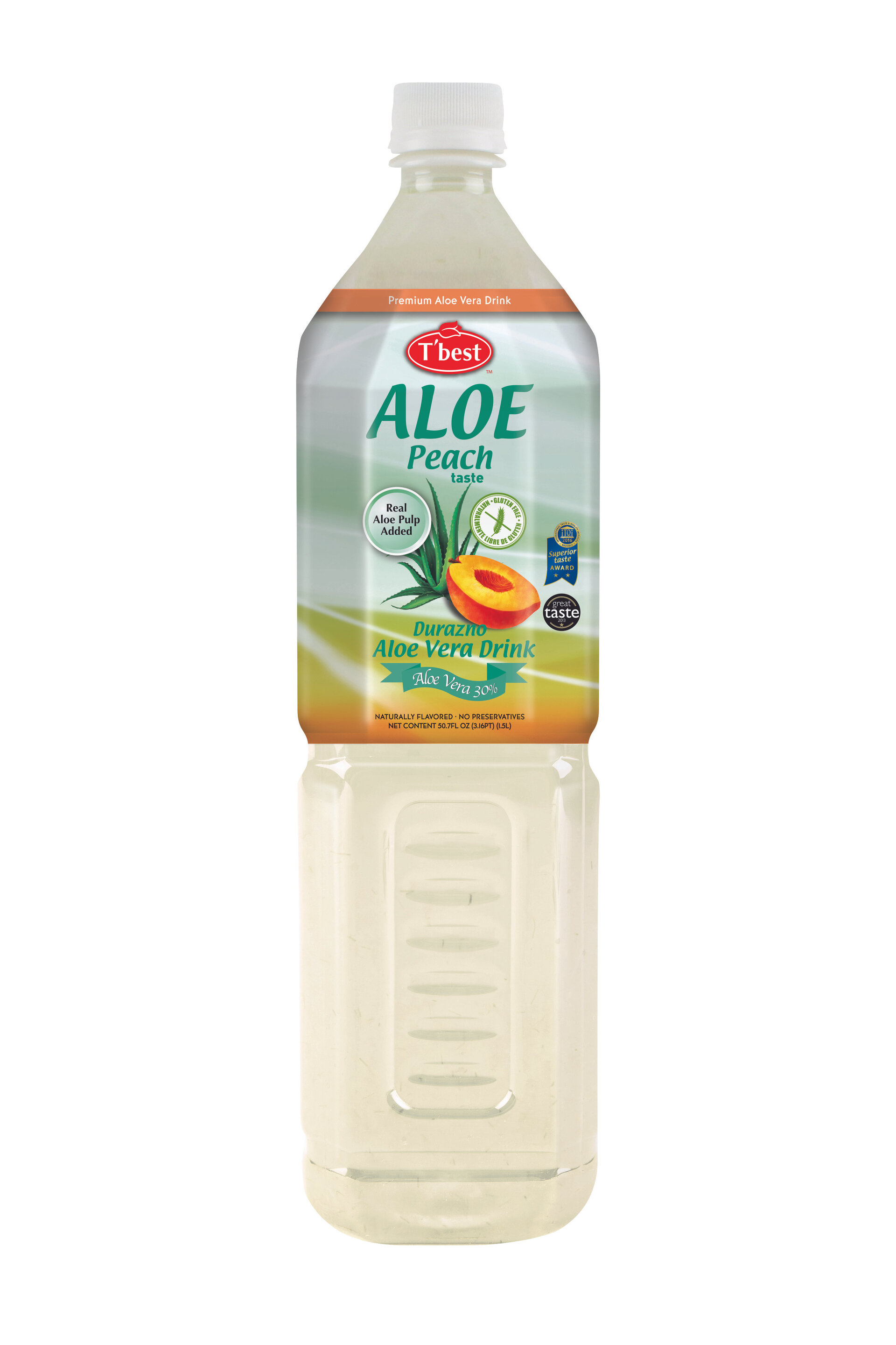 Durazno Aloe Vera Drink