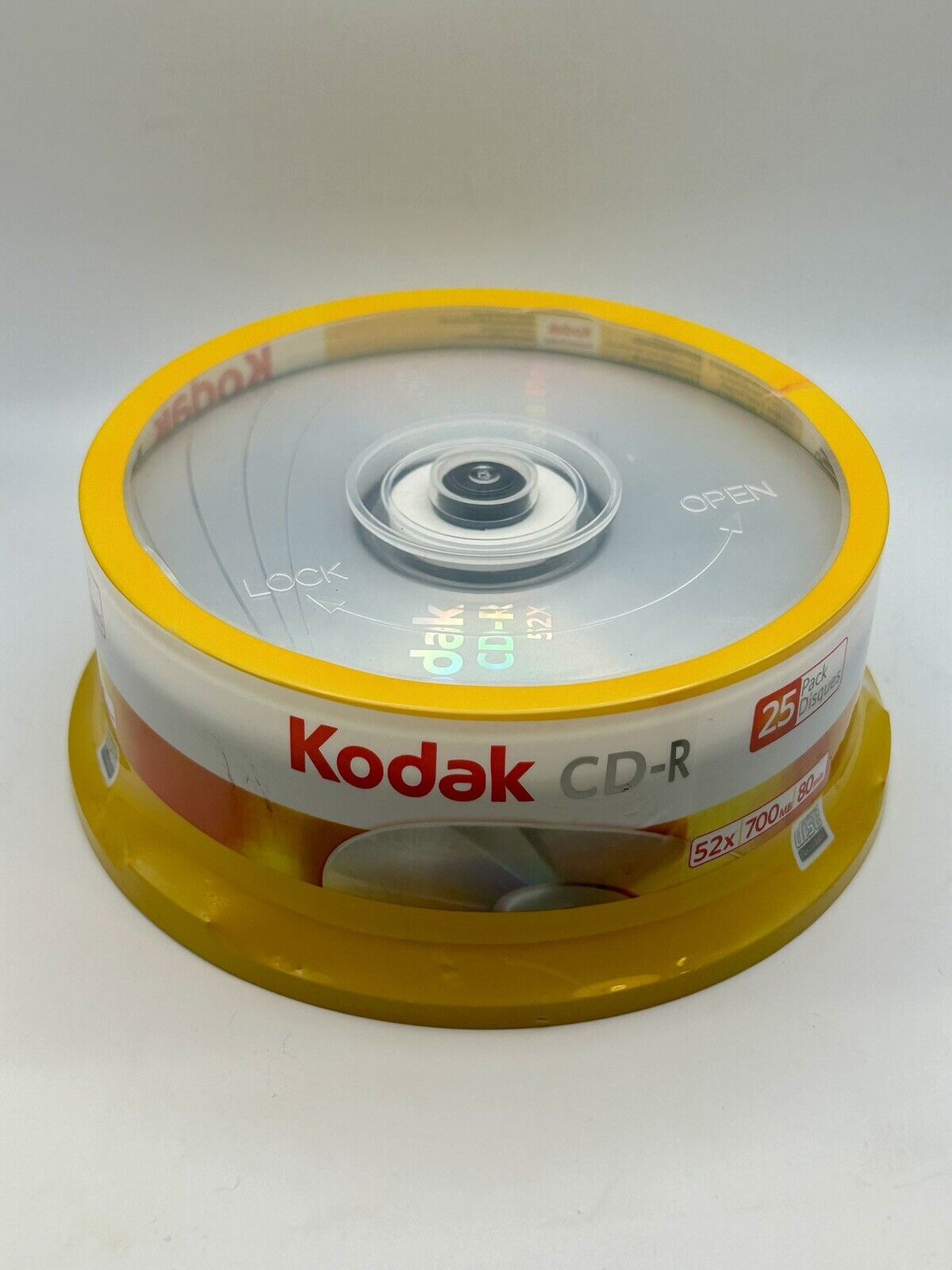 Kodak CD-R 25pk 52x 700mb 80min Recordable Compact Discs