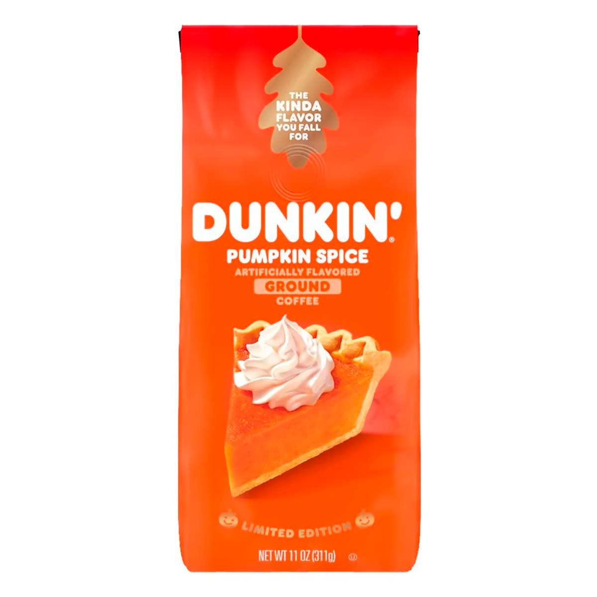 Dunkin' Donuts Pumpkin Spice Medium Roast Ground Coffee - 11oz