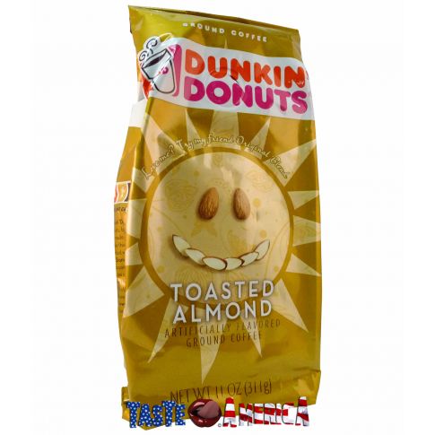Dunkin Donuts Toasted Almond Ground Coffee - 11oz