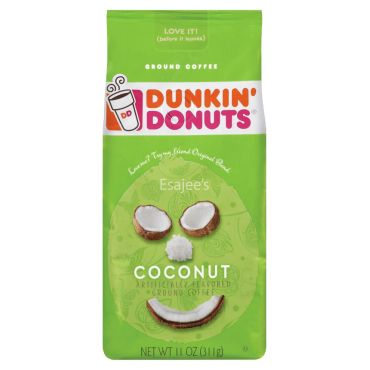 Dunkin Donuts Coconut Ground Coffee