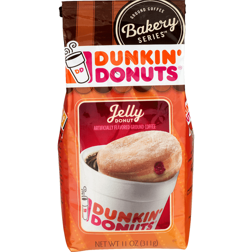 Dunkin' Donuts Bakery Series Jelly Donut Ground Coffee