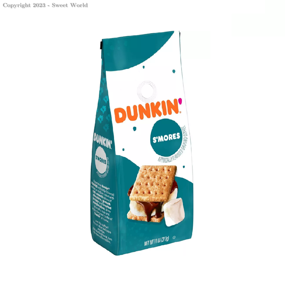 Dunkin' Donuts Coffee, Ground, S'mores 11 Oz