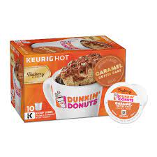 Dunkin Donuts Coffee Caramel K-cups 0.37 Oz, Each