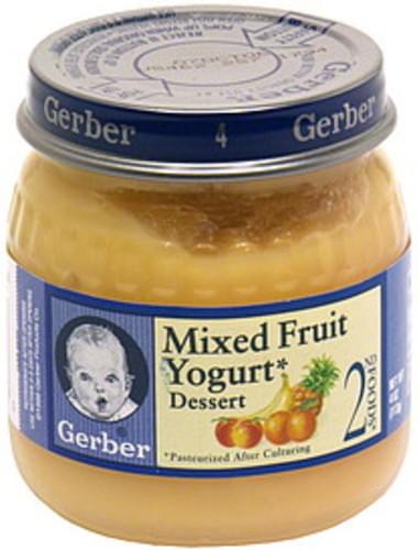 Gerber Yogurt Mixed Fruit 4oz