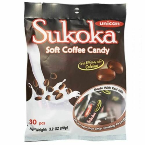 Unican Sukoka Soft Coffee Candy - 3.2oz