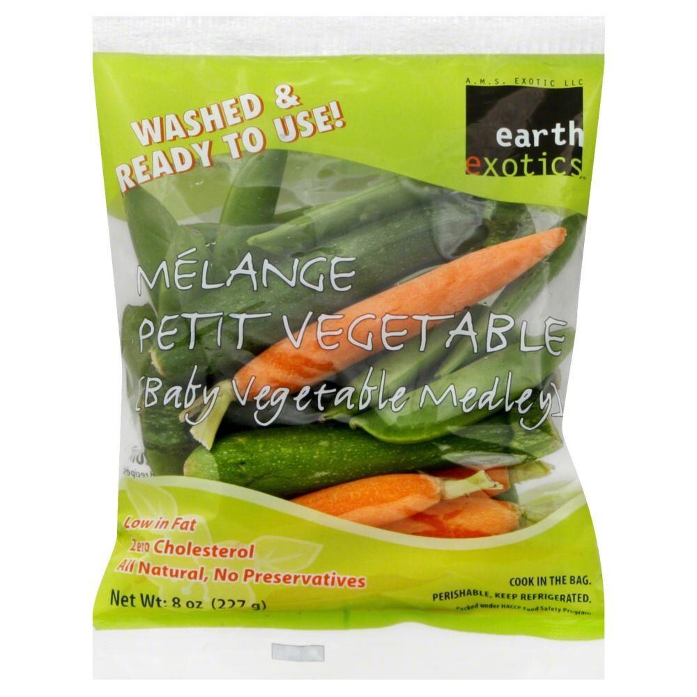 Earth Exotics Vegetable Medley, Baby 8 Oz