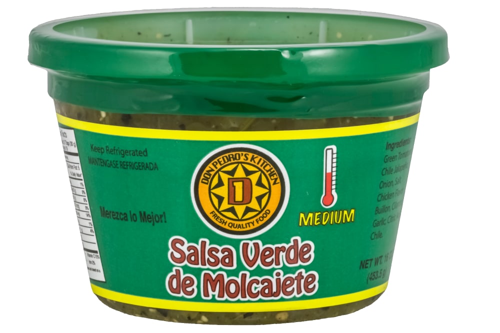 Don Pedro Verde De Molcajete Salsa