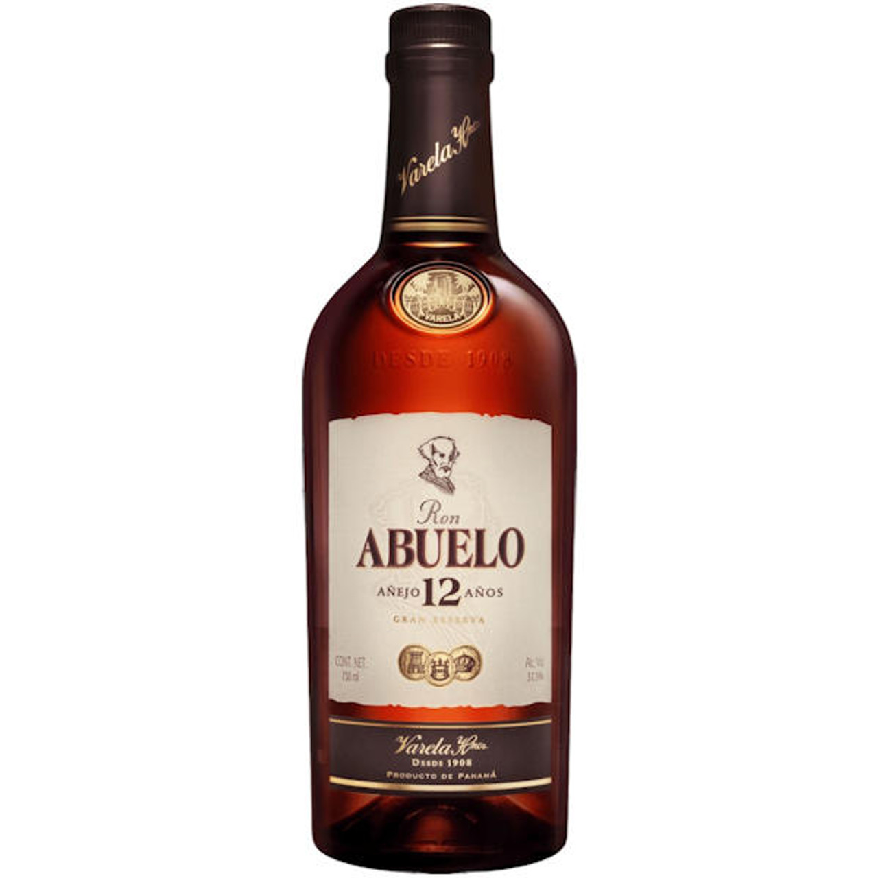 Ron Abuelo 12 Year Old Gran Reserva Anejo Rum 750ml