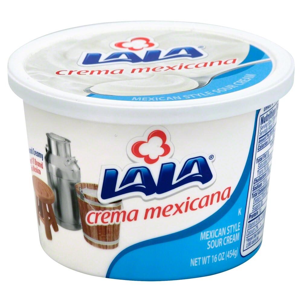 Lala Sour Cream, Mexican Style 16 Oz