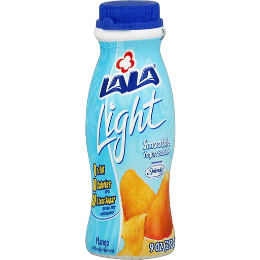 Lala Light Smoothie, Yogurt Bebible, Mango