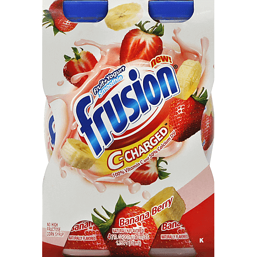 Frusion Fruit + Yogurt Smoothie, Banana Berry