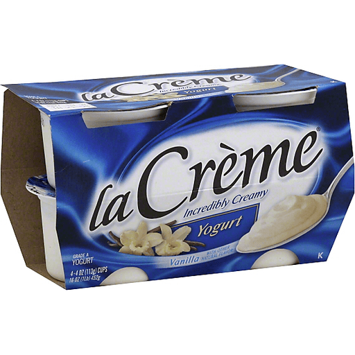 La Creme Yogurt, Vanilla