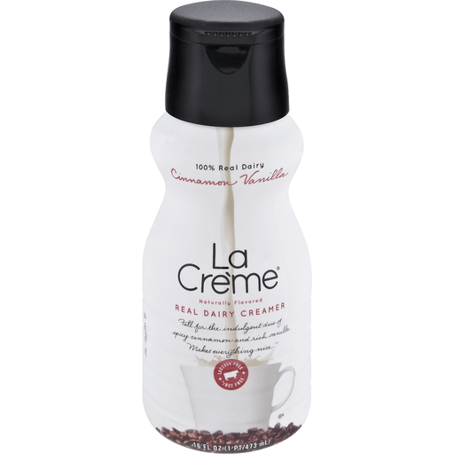 La Creme Lactose Free Cinnamon Vanilla Real Dairy Creamer
