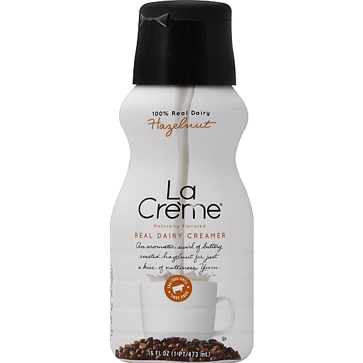 La Creme Creamer, Real Dairy, Hazelnut