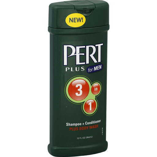 Pert For Men Shampoo + Conditioner Plus Body Wash