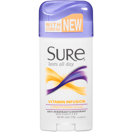 Sure Vitamin Infusion Conditioning Solid Anti-Perspirant & Deodorant