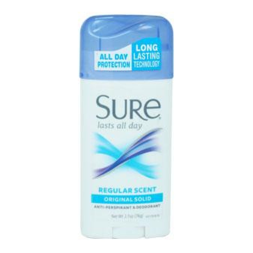 Sure Regular Scent Original Solid Antiperspirant & Deodorant