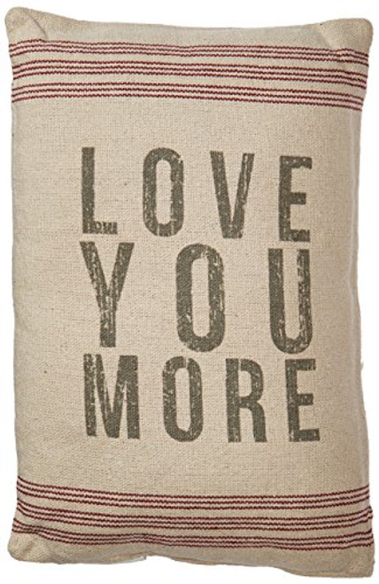 Primitives By Kathy 18293 Pillow - Love You More - Set Of 2