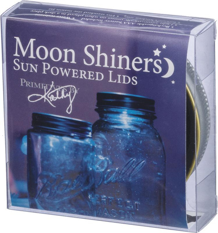 Moon Shiners Sun Powered Lids - Antique Silver