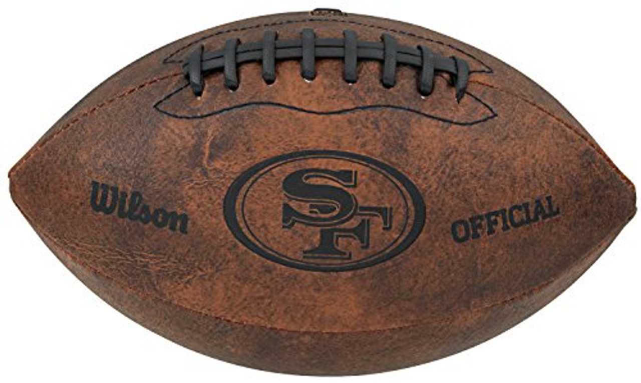 Gulf Coast Sales Wilson NFL Vintage San Francisco 49ers 9" Throwback Football