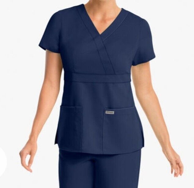 Grey's Anatomy Scrub Top By Barco XS