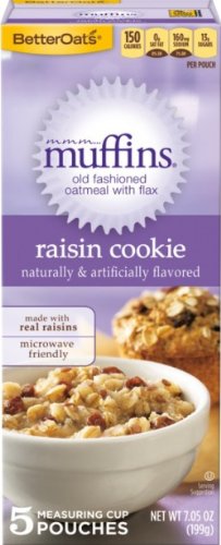 Better Oats Muffin Raisin Oatmeal