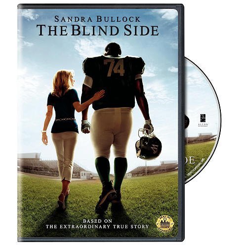 Warner Bothers Blind Side Bullock Mcgraw Bates Aaron DVD Pg13 Ws