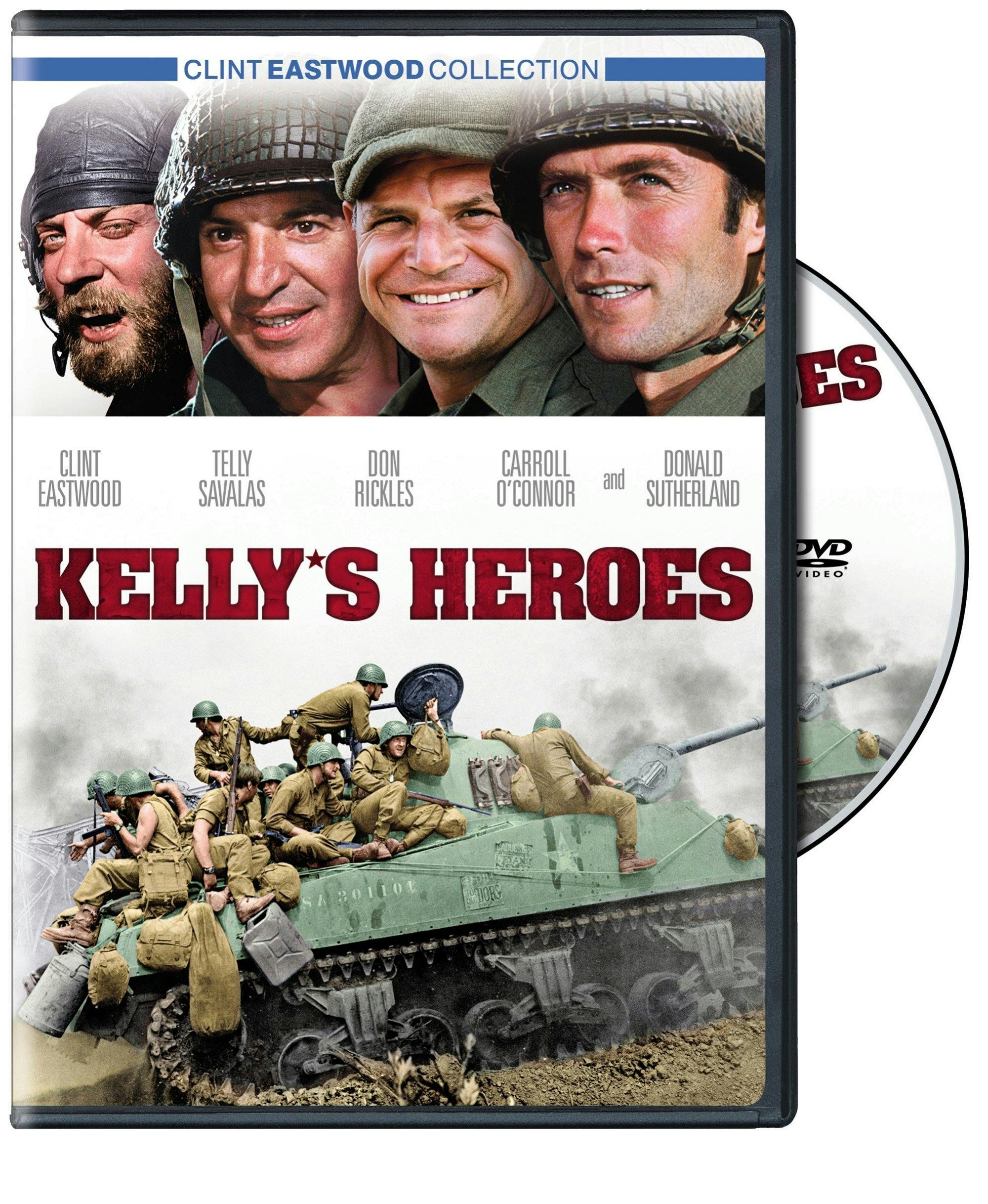 Clint Eastwood Kelly's Heroes DVD Pg