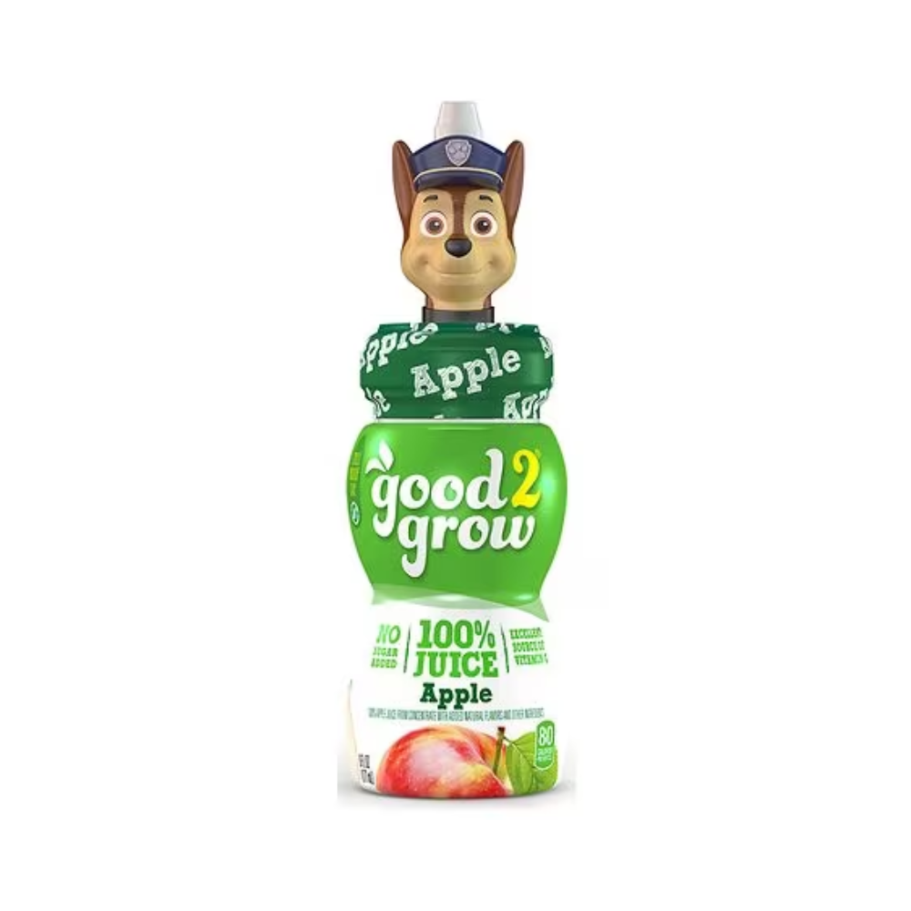 Good 2 Grow No Sugar Added Apple 100% Juice 6 Fl Oz