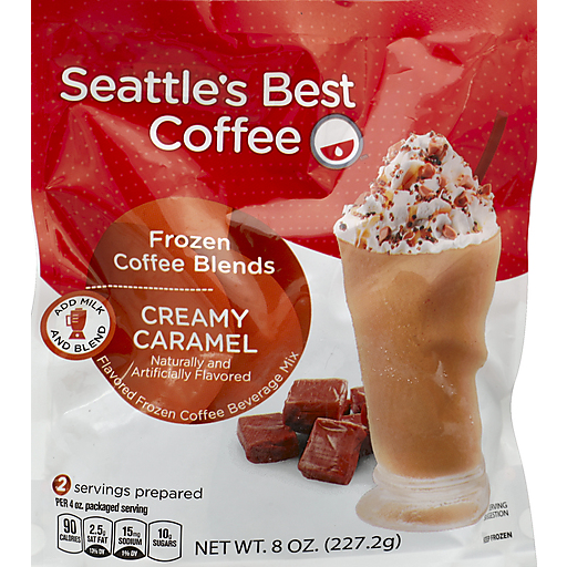 Seattles Best Frozen Coffee Blends Creamy Caramel
