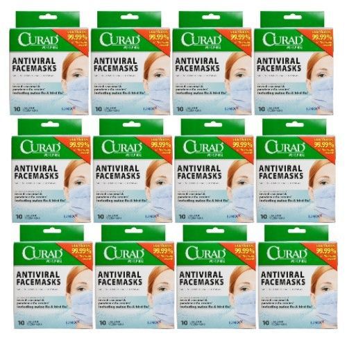 Curad Anti-Viral Face Mask 10ct