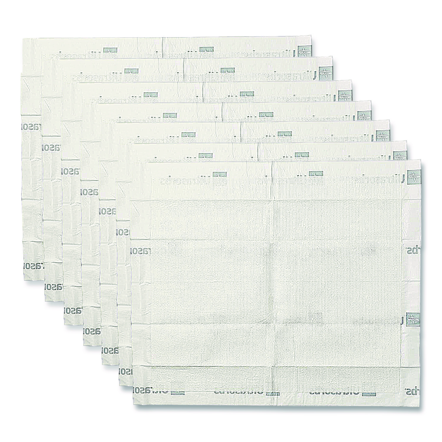 Medline Ultrasorbs Disposable Dry Pads, 23" X 35", White, 7/box