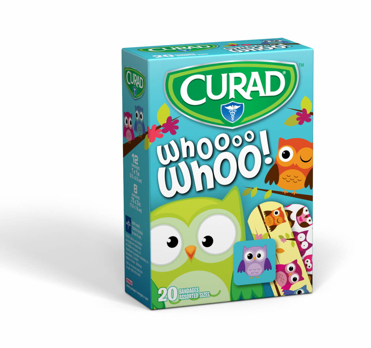 Curad Band Whoooo Whoo Asst