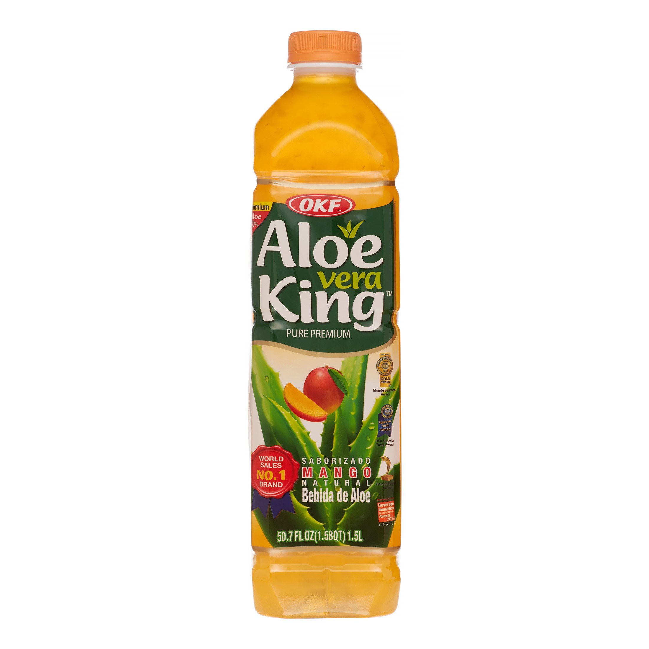 OKF Aloe Vera King Drink Mango 50.7 Fl Oz