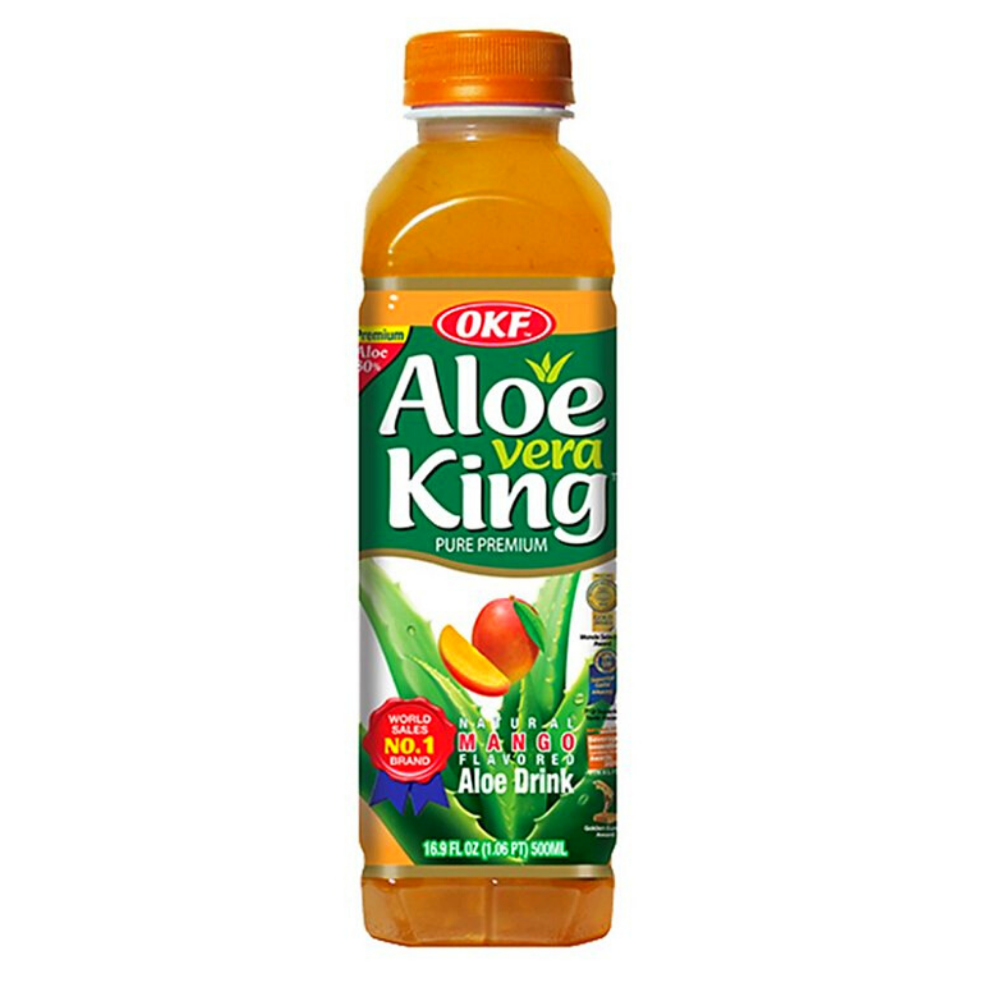 OKF Aloe Vera King Oriental Drink Mango 16.90 Oz