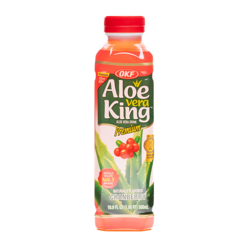 OKF Drink Aloe Vera King Cranberry 500ml