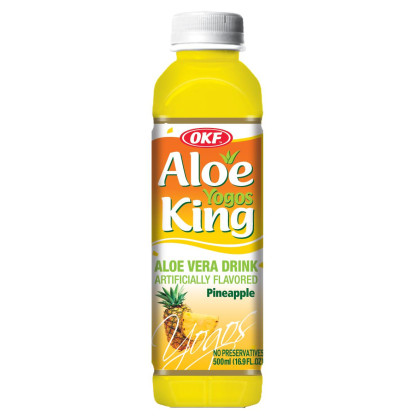 Okf Aloe Yogos King (pineapple) - 500ml/ 20