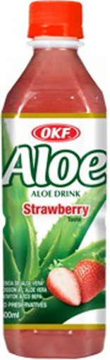 okf Aloe Vera Sugar Free Pet 500ml - (φραουλα)