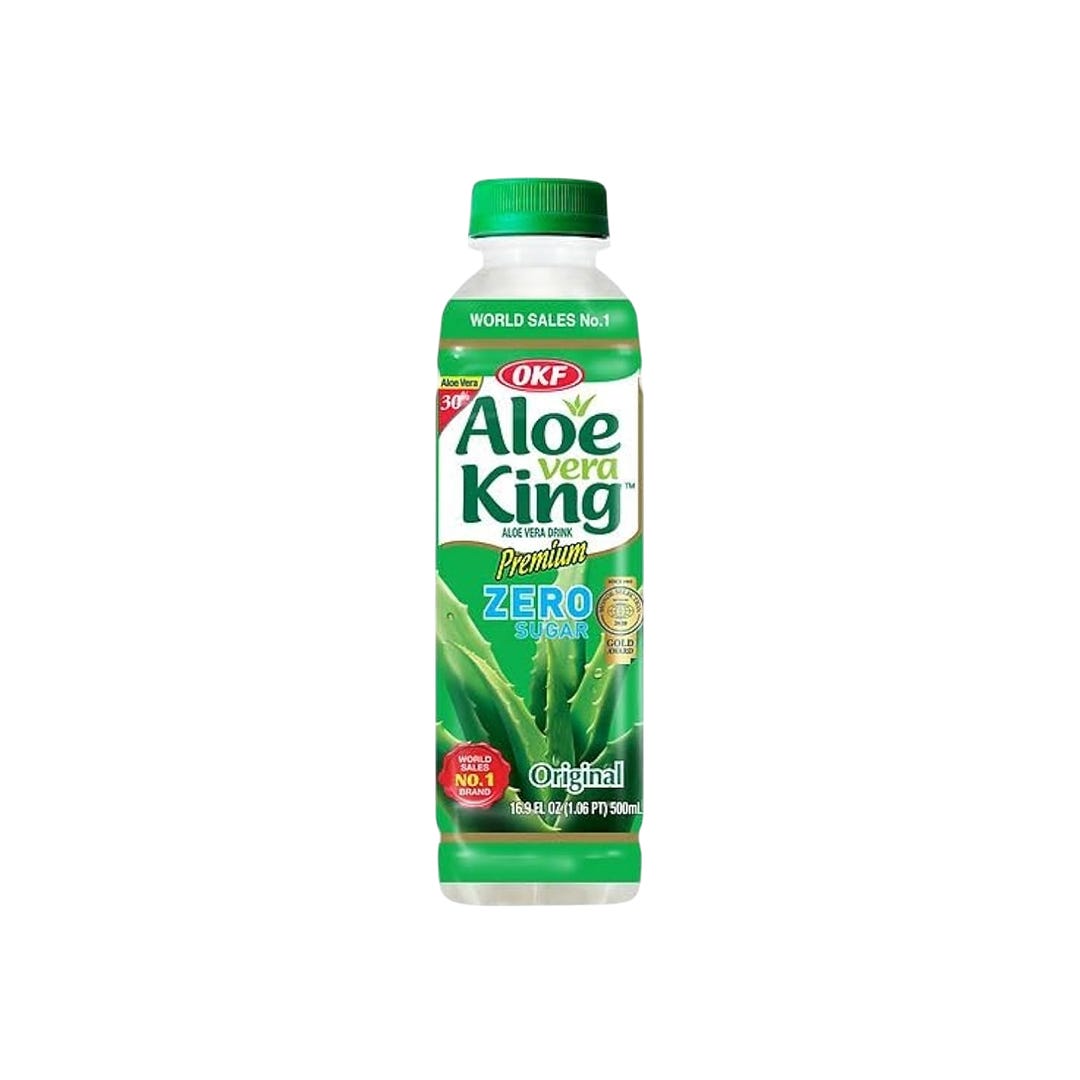 OKF Aloe Vera King Drink Sugar Free Original 500 Ml