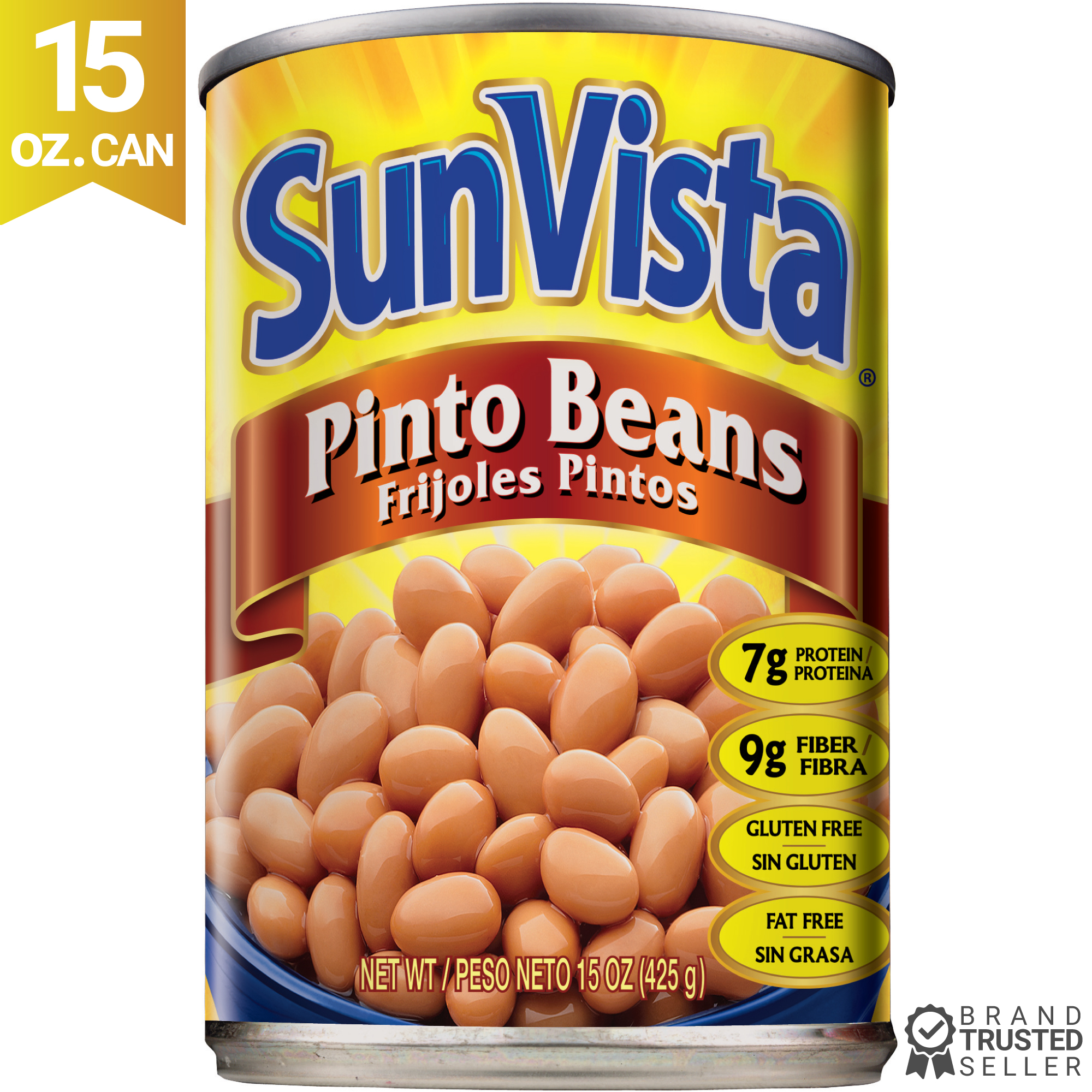Sun Vista Pinto Beans - 15 Ounce