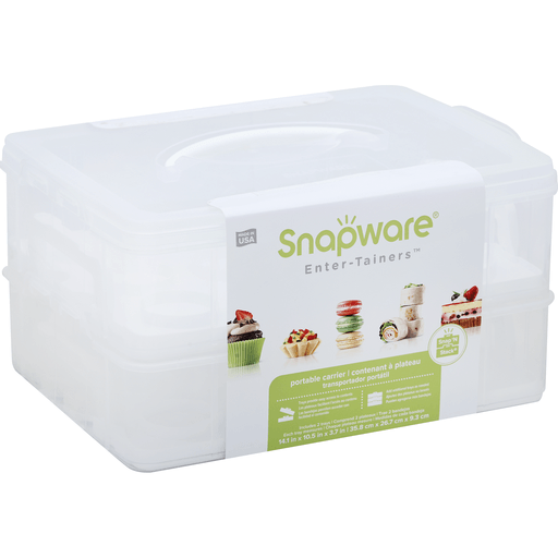 Snapware Snap N' Stack 2-Layer Cupcake Carrier