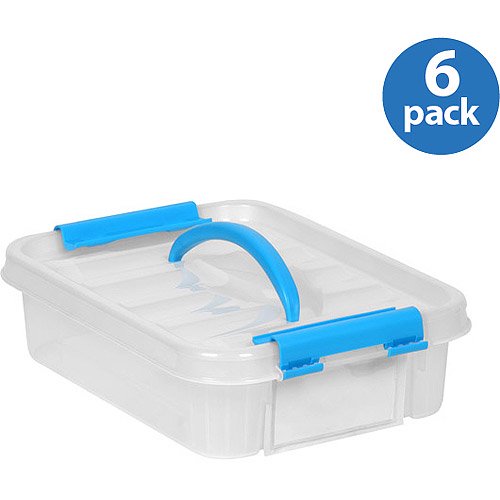 Snapware Smart Storage Unit With Handle, 12" X 3", Set Of 6