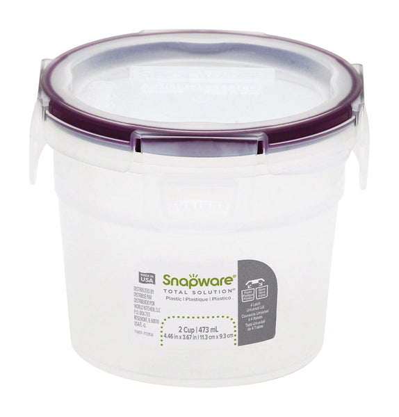 Snapware 1109974 Total Solution Food Storage Container, 2 Cups