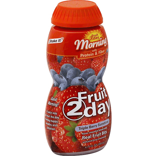 Fruit 2 Day Morning Smoothie Blend, Triple Berry Sunshine