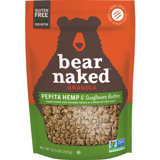 Bear Naked Pepita Hemp & Sunflower Butter Granola 10.5 Oz. Bag