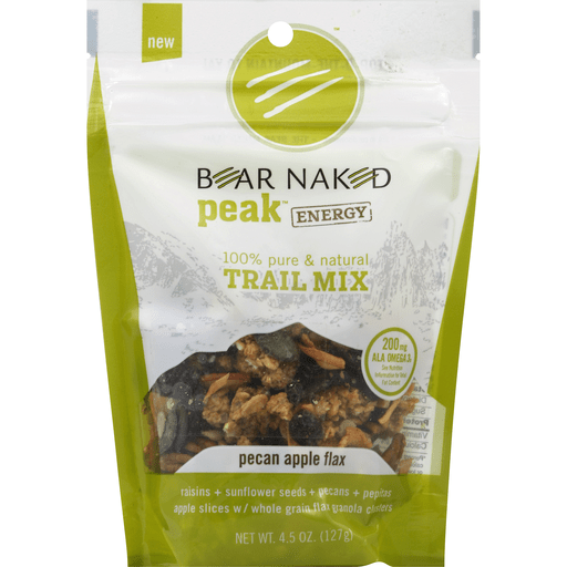 Bear Naked Peak Trail Mix, Energy, Pecan Apple Flax