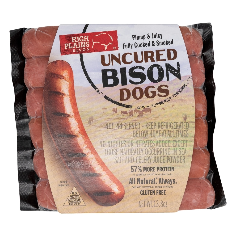 High Plains Bison Dogs, Uncured